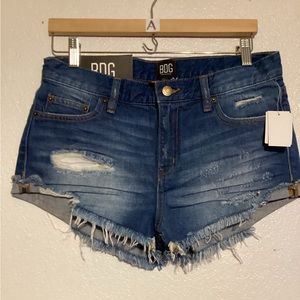 New BDG Urban Outfitter’s Distressed Denim Shorts